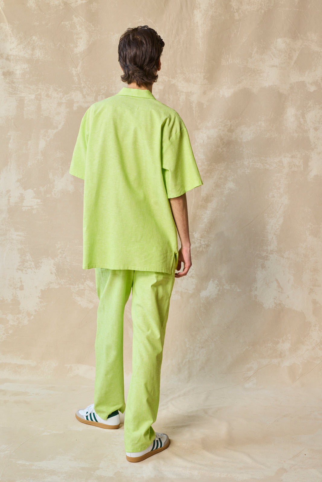 Column Pant - Lime