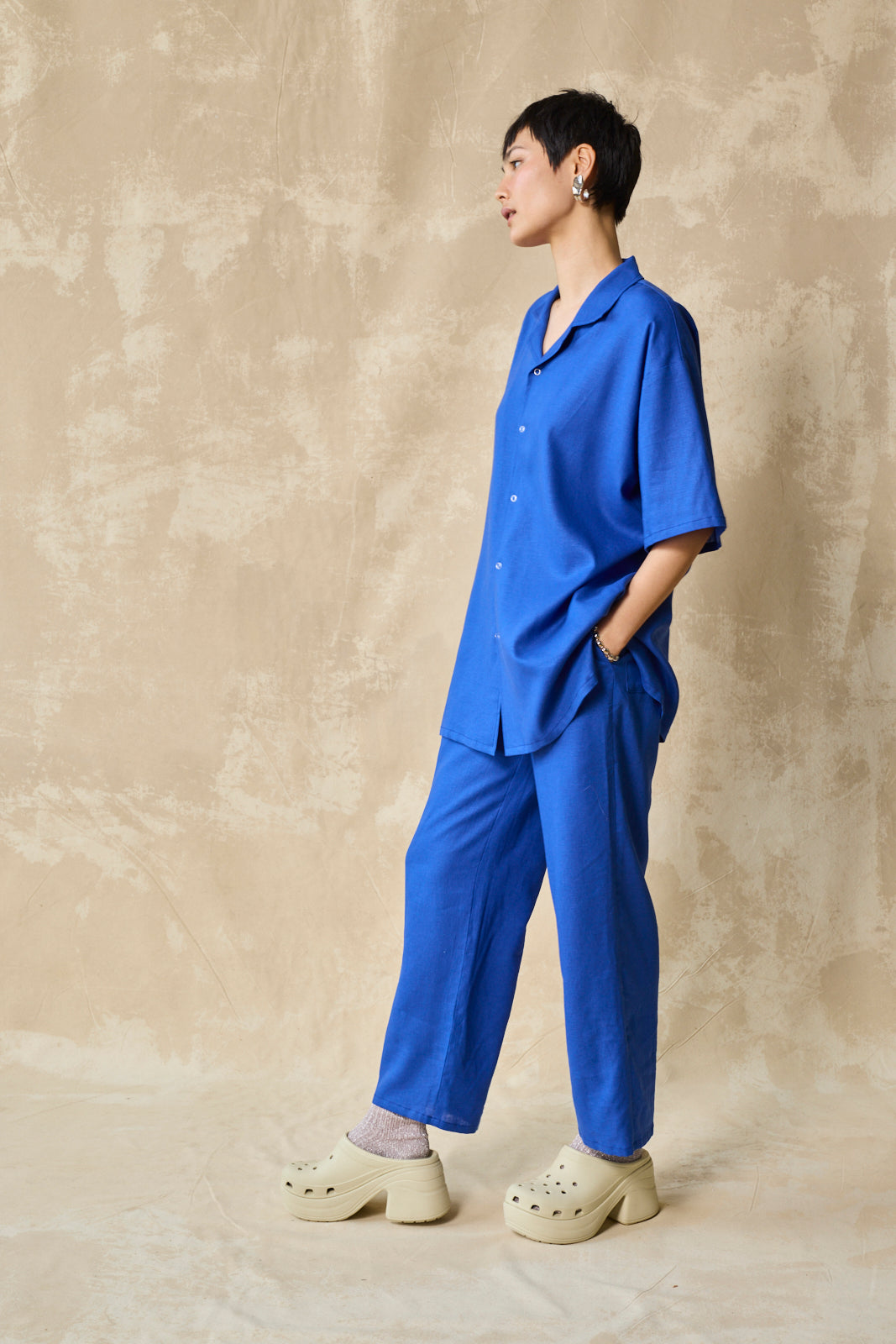 Pantalon Colonne - Lapis