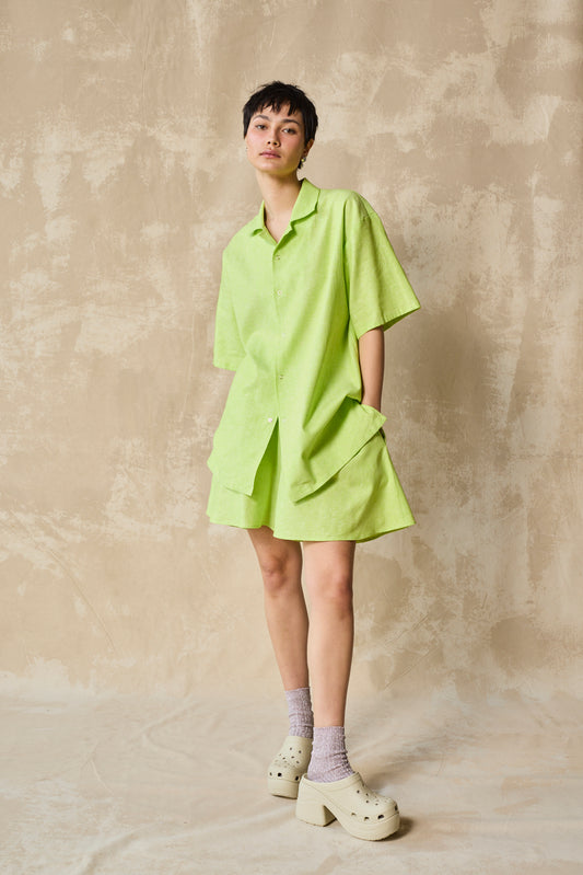 Culotte Short - Lime