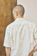 Lapped Collar Shirt - Salt