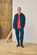 Chemise à boutons-pression oversize – Salt