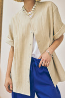 Baseball Tee - Straw