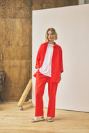 Drawstring Trouser - Tomato