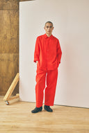 Chemise à boutons-pression oversize – Salt