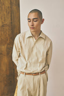 Chemise à boutons-pression oversize – Salt