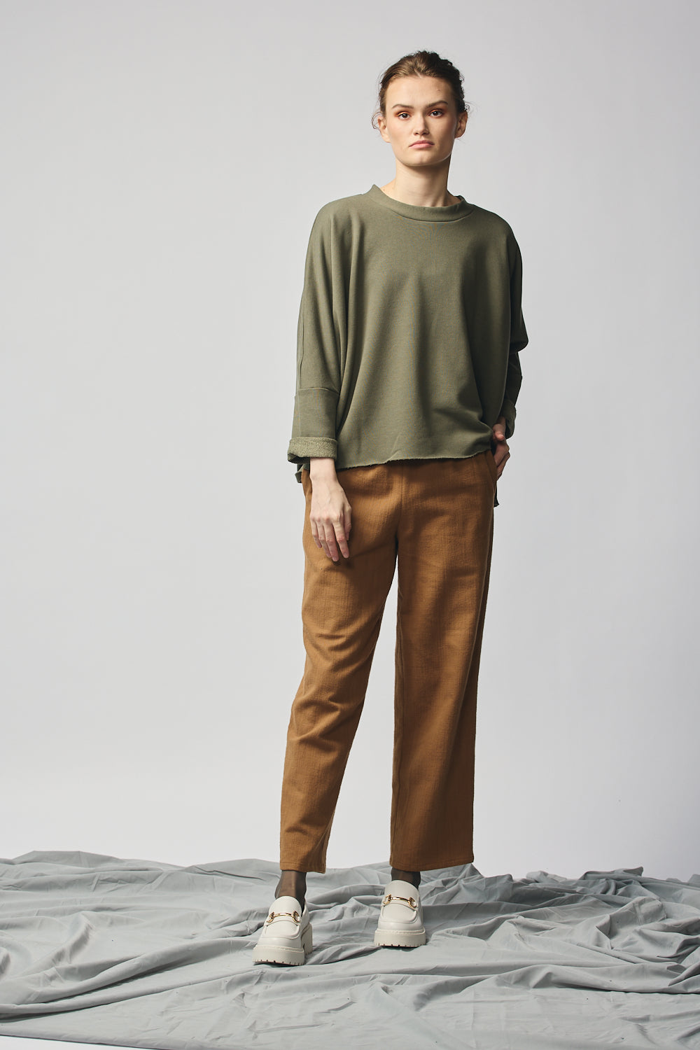 Pullover Sweatshirt - Olive