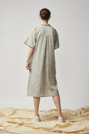 Shirtdress - Oyster Sample