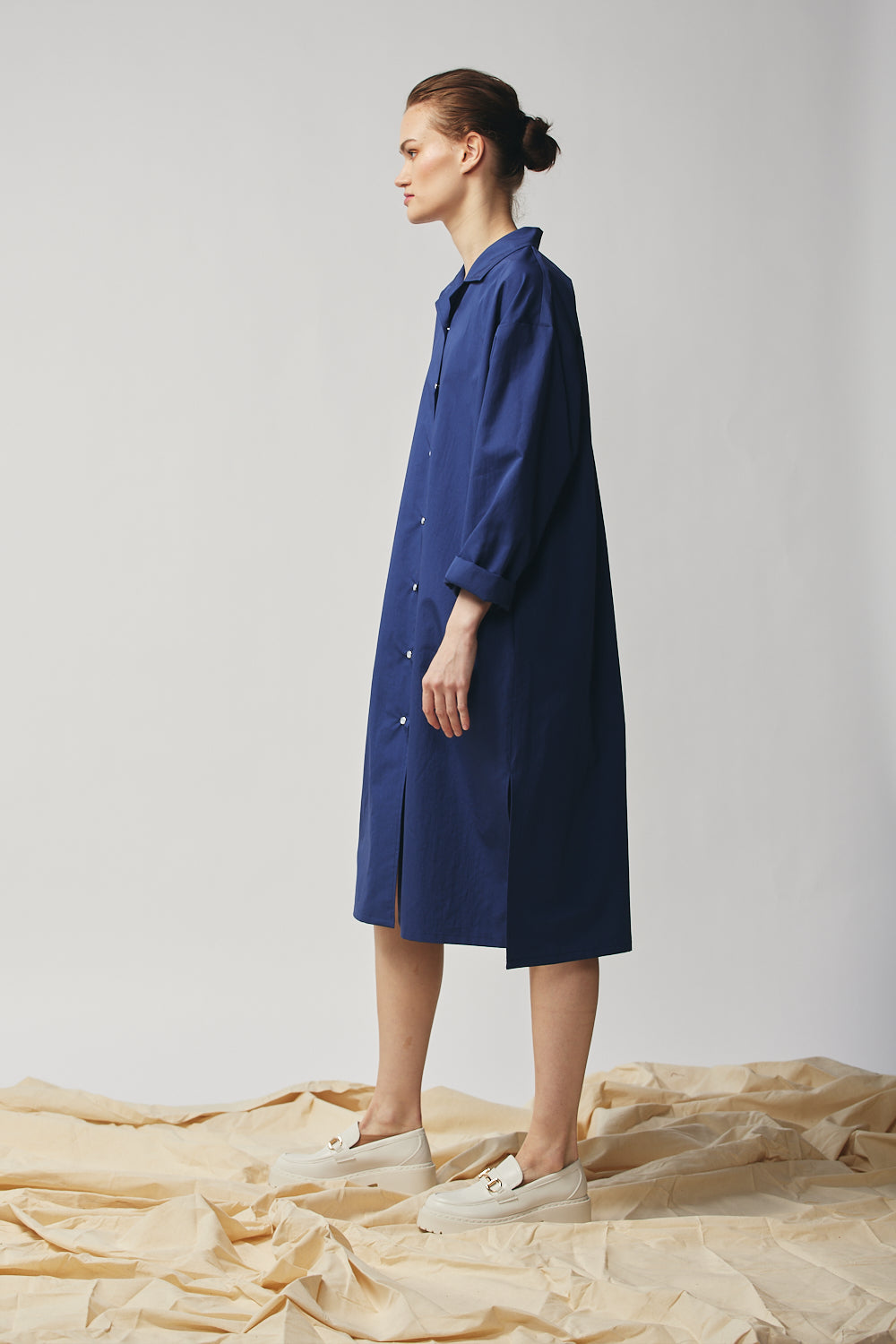 Shirtdress - Marine