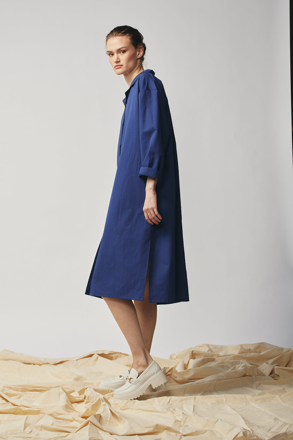 Shirtdress - Marine