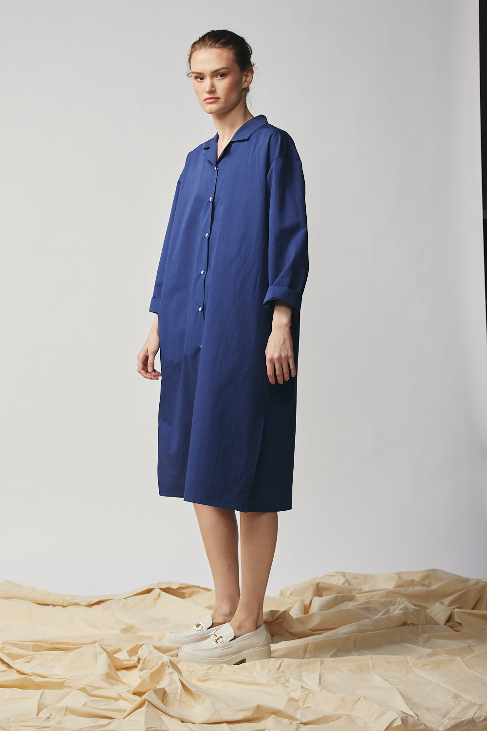 Shirtdress - Marine