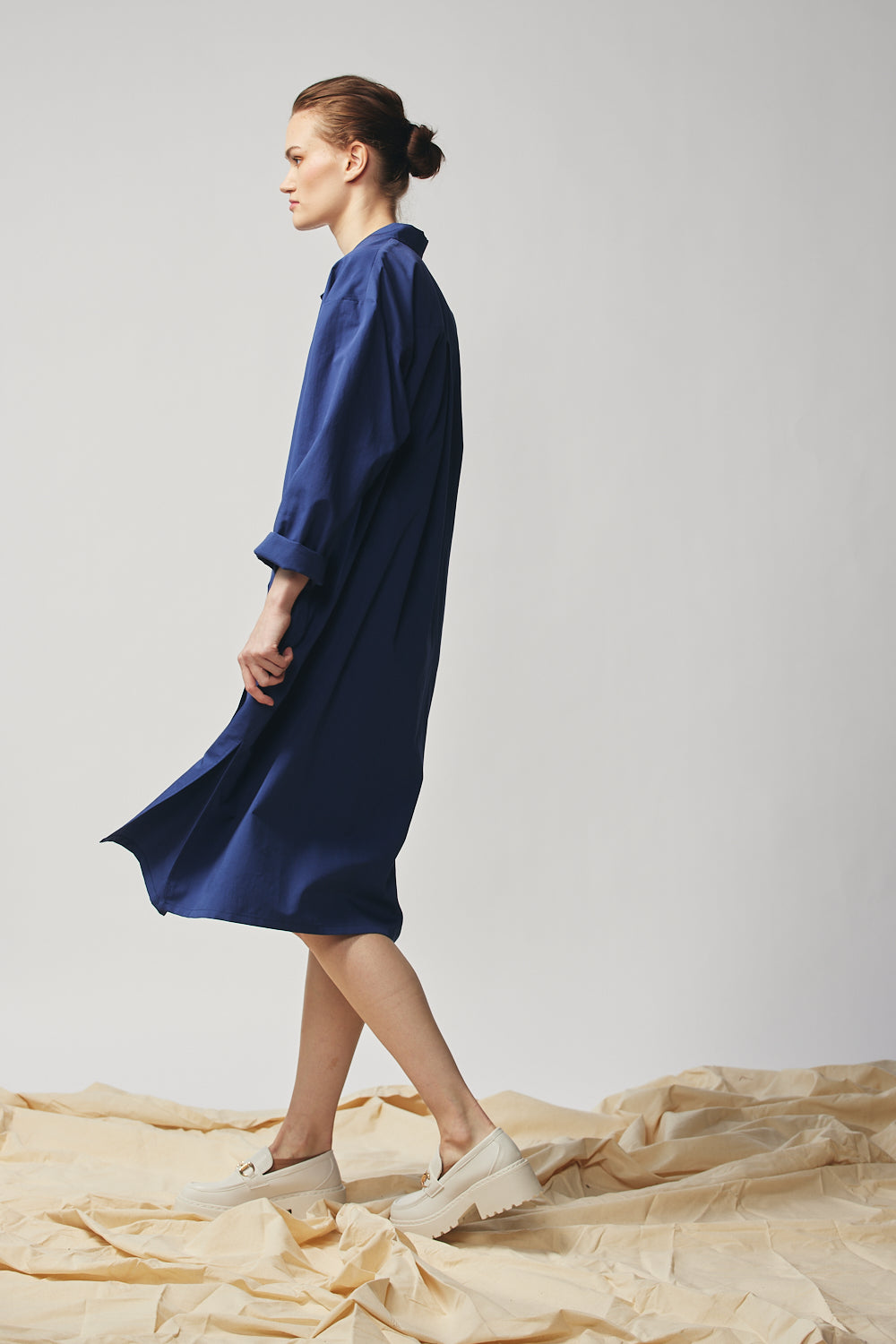 Shirtdress - Marine