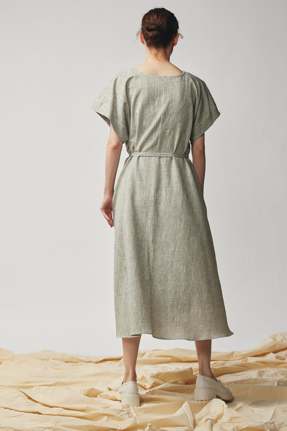 Oversized Tee Dress - Oyster