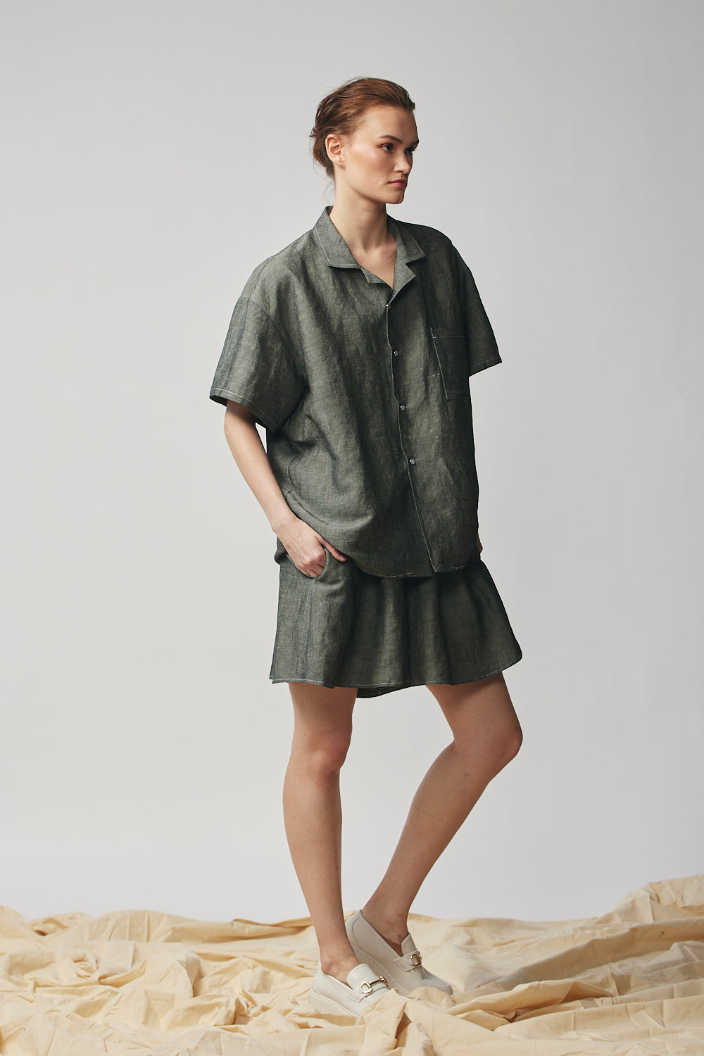 Culotte Short - Graphite Sample