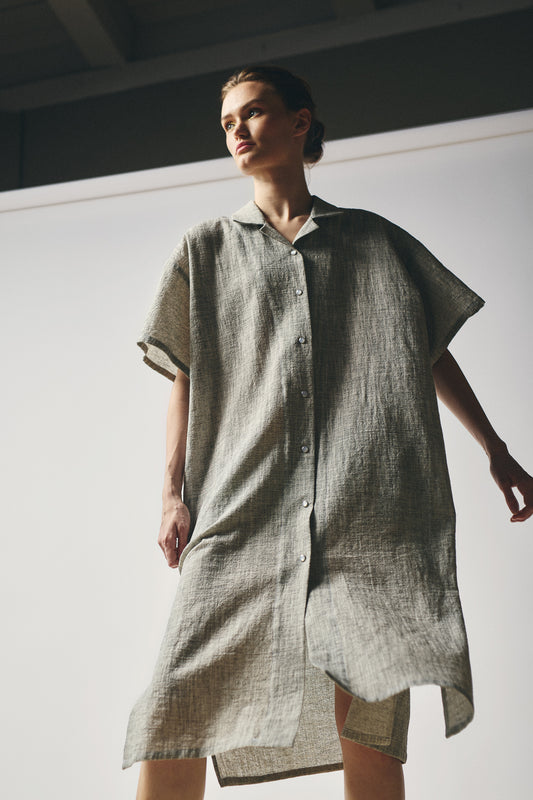 Shirtdress - Oyster