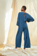 V-Neck Jumpsuit - Sample